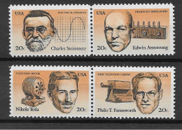 USA 1983.  Inventors Sn 2055-58  (**) - Nuovi