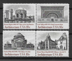 USA 1981.  Architecture Sn 1928-31  (**) - Unused Stamps