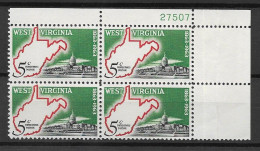 USA 1963.  West Virginia Sc 1232  (**) - Nuovi