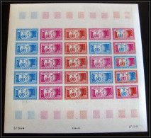 94107 Y&t PA 77 OMS Who Organisation Mondiale Santé Mauritanie Essai Proof Non Dentelé Imperf Feuille Sheet ** MNH 1968 - WHO