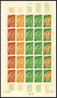 94008 Y&t N°173 Singes Apes Animaux Animals Mauritanie 1963 Essai Proof Non Dentelé Imperf Feuille Sheet ** MNH  - Mauritania (1960-...)