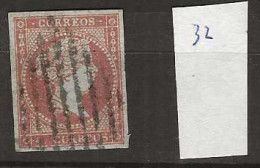 1855 USED España Michel 32 - Oblitérés