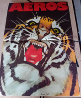 Circus Zirkus Cirque Affiche Poster Ddr Aeros Large Big - Autres & Non Classés