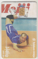 SERBIA - The Year Of The Volleyball. Vasa Mijić, 06/05, Chip: GEM5 (Red), Tirage 30.000, Used - Jugoslawien