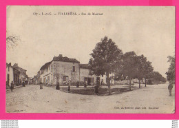 CPA (Réf: Z 3869) VILLERÉAL (47 LOT & GARONNE) Rue De Montaut - Autres & Non Classés