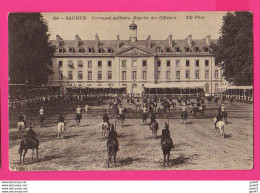 CPA (Réf: Z 3930) SAUMUR (49 MAINE ET LOIRE)Carrousel Militaire Reprise Des Officiers (très Animée) - Saumur