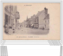 Cpa      Réf Z0.389 (  Dép  27 )      à   TILLIERES    Environs D' Evreux         ""   La Grande Rue  " - Tillières-sur-Avre