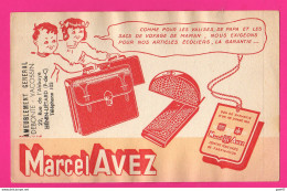 BUVARD (Réf: Z 4262)  « THÈME Vieux Papiers » BUVARD AMEUBLEMENT GENERAL DEBONTE - VACOSSIN "MARCEL AVEZ"HÉNIN-LIÉTARD - Stationeries (flat Articles)