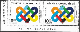 TURKEY.. 2023...THE HIGHEST VALUE OF HUMANITY PEACE...MNH. - Neufs