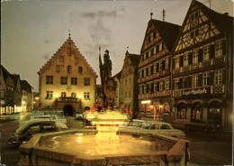 71468850 Bad Mergentheim Marktplatz Bei Nacht Bad Mergentheim - Bad Mergentheim