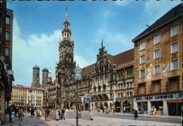 71468772 Muenchen Rathaus U.Frauenkirche Muenchen - Muenchen