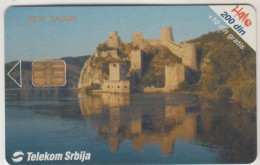 SERBIA - Golubac, Medieval Fortress , 09/01,  Tirage 100.000, Used - Jugoslavia