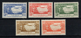 Togo - YV PA 1 à 5 N* MH Complete , Cote 5 Euros - Unused Stamps