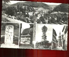 71464841 Stolberg Harz Muentzer-Denkmal Rathaus Josephskreuz Marktturm Stolberg - Stolberg (Harz)