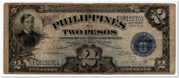 PHILIPPINES,2 PESOS,1944,P.95,aF - Afghanistan