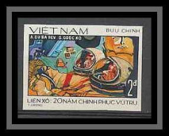 Viet Nam (Vietnam) - 332 N° 137 Espace (space) Non Dentelé (imperforate) EQUIPAGE SOYO GOUBAREV GRECKUZ - Asie