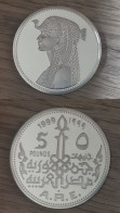 Egypte - Egypt. 5 Pounds Proof Queen Cleopatra -Treasure Collection 1999 SILVER - Aegypten