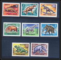 Mongolie (Mongolia) 42 N° 405/412 Prehistoire (Prehistorics) Cote 12 Euros - Prehistorics