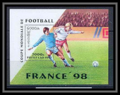 Laos 85 - Bloc N° 140 Sport Football (Soccer) Coupe Du Monde France 1998 Cote 9.25 - Autres & Non Classés