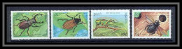 Laos 45 N° 1196/1199 Insectes (insects) COTE 5.70 - Autres & Non Classés