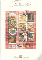 FDS - First Day Sheet Nr3577/3586 Gestempeld - 1999-2010