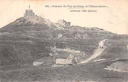 63-SOMMET DU PUY DE DOME-N°C-4375-C/0183 - Autres & Non Classés