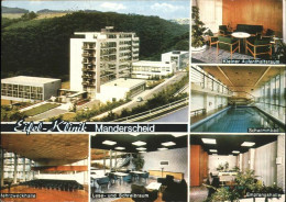 71458122 Manderscheid Eifel Klinik Sanatorium Hallenbad Empfangshalle Mehrzweckh - Manderscheid