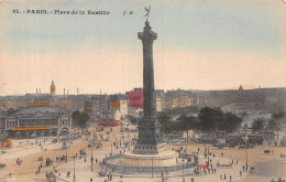 75-PARIS PLACE DE LA BASTILLE-N°C-4376-F/0239 - Other & Unclassified