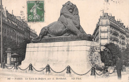 75-PARIS LION DE BELFORT-N°C-4376-E/0289 - Autres & Non Classés