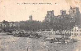 75-PARIS QUAI DE L HOTEL DE VILLE-N°C-4376-E/0227 - Autres & Non Classés