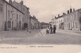 C2-54) HAROUE - MEURTHE ET MOSELLE - RUE BEATRICE DE CHOISEUL - ANIMEE - HABITANTS - ( 2 SCANS ) - Autres & Non Classés