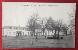 CPA - Cosne D'Allier - Un Coin Du Champ De Foire - Autres & Non Classés