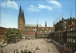 71458016 Luebeck Marktplatz St. Marienkirche Rathaus Luebeck - Luebeck