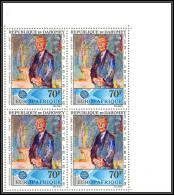 Dahomey ** MNH 20a - Bloc 4 Poste Aérienne Y&t N° 62 ADENAUER PAR Kokoschka - Impressionisme