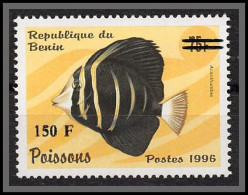 Bénin Dahomey 356 Michel N°1269 Poissons (Fishes) Neuf ** MNH Surcharge Overprint - Bénin – Dahomey (1960-...)