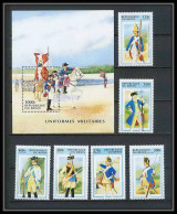 Bénin Dahomey 184 Michel N°905/910 + Bloc Uniforme Militaire Neuf ** MNH  - Bénin – Dahomey (1960-...)