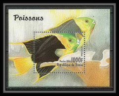 Bénin Dahomey 176 Michel N°897/901 + Bloc Poissons Fish Fishes Neuf ** MNH  - Bénin – Dahomey (1960-...)