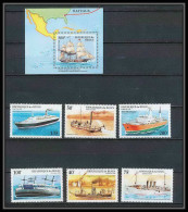 Bénin Dahomey 150 Michel N°631/636 + Bloc Bateau Boats Ship Neuf ** MNH  - Benin - Dahomey (1960-...)