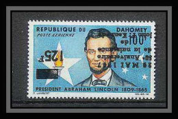 Bénin Dahomey 010 Michel N°313 Lincoln Surcharge Overprint Kennedy Renversée Neuf**  - Benin – Dahomey (1960-...)