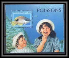 Bénin ** MNH 049 - Bloc Michel N° 34 Poissons Fish Fishes  - Poissons