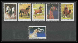 Bénin ** MNH 050 Michel N° 830/835 Chevaux (horse Jumping) Série Complète - Horses