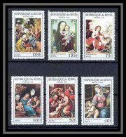 Bénin ** MNH 023 Michel N° 792/797 Noël Christmas Paintings  - Religieux