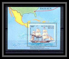 Bénin ** MNH 017 - Bloc Michel N° 9 Bateau (boat - Maritime) A VOILE  - Ships