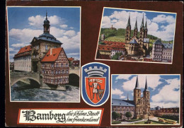 71457646 Bamberg Altes Rathaus Fachwerkhaus Dom Kloster Michelsberg Wappen Bambe - Bamberg