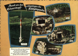 71457640 Bischofsgruen Fernsehturm Ochsenkopf Fichtelgebirgsquellen Saale Naab E - Other & Unclassified