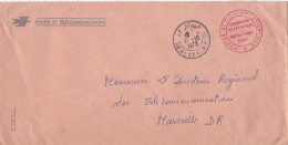 Algérie --1973--Lettre En Franchise Postale D' ALGER Pour MARSEILLE-13..cachet --Exploitation Téléphonique-Direction Tél - Algerien (1962-...)