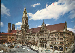 71456879 Muenchen Rathaus U.Frauenkirche Muenchen - Muenchen