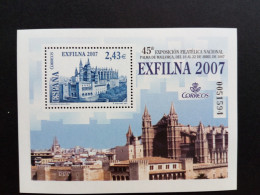 SPANIEN BLOCK 161 POSTFRISCH(MINT) BRIEFMARKENAUSSTELLUNG EXFILNA 2007 MALLORCA - Blocs & Feuillets