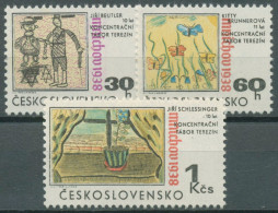 Tschechoslowakei 1968 Münchner Abkommen Kinderzeichnungen 1816/18 Postfrisch - Unused Stamps