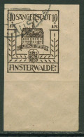 Finsterwalde 1946 Wiederaufbau 6 Ecke 4 Gestempelt - Autres & Non Classés